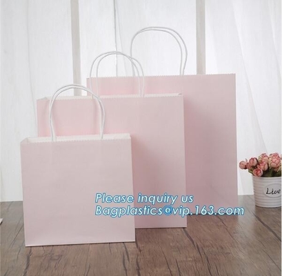 Luxury Shopping Packing Cotton Handle Custom Printed Simple Carrier Art Paper Bags With Matt Lamination, bagease, packag