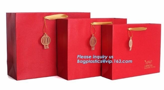 Luxury Box Packaging, Custom made UV offset printing coated paper packaging,Retail Shopping Carrier Packaging Clothing