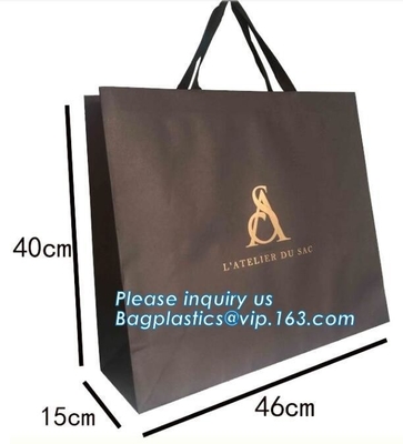 Luxury Paper Wedding Favor Gift Bags,Paper Carrier Bag,Party Bag with Handles,logo carrier bag for shopping nylon bag fo