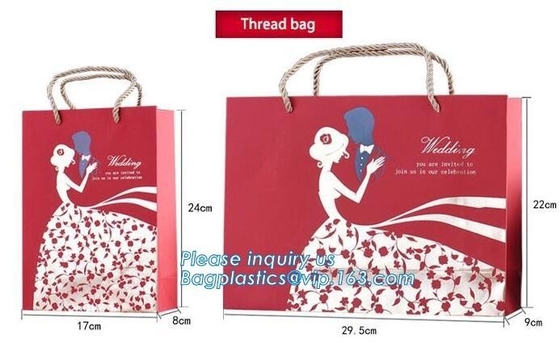 luxury laminated bags are made from high quality coated board with a reinforced top and base to offer added strength and