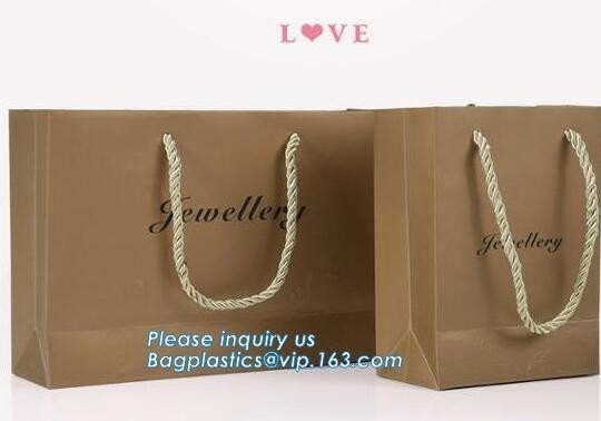 Luxury ribbons hand carrier flower gift bags custom own logo,Accessories Birthday Gift Jewellery Carriers bagease packa