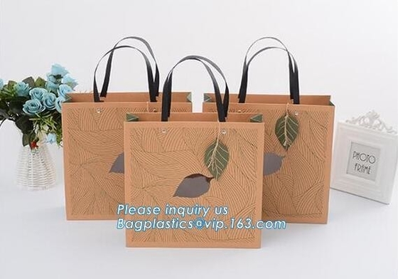 Wholesale Luxury Single Bottle Carry Packaging Custom Print Paper Wine Gift Bags with Handle,Shopping Bags With Differen