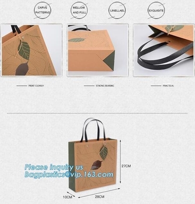 Wholesale Luxury Single Bottle Carry Packaging Custom Print Paper Wine Gift Bags with Handle,Shopping Bags With Differen