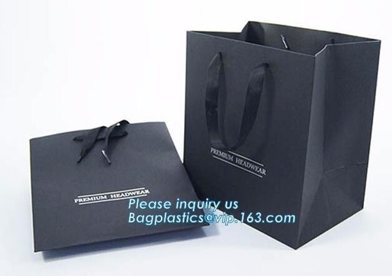 Gold Embossed Eco Friendly Product Packaging Ribbon Satin Finish And Bow Fastener
