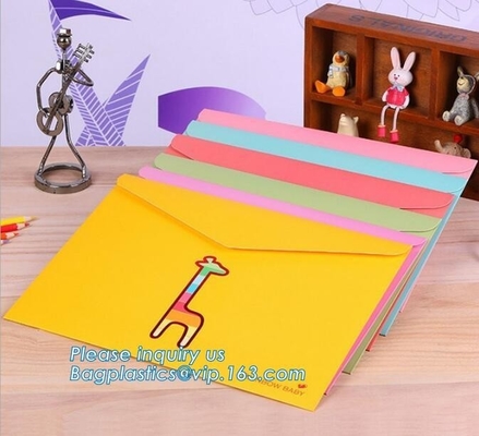 wholesale paper tinted gift mailing envelope for celebration,design &amp; printing Vintage Brown Kraft Paper Packaging Envel