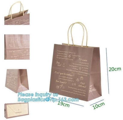 Customized Luxury Eco Retail Packaging ,  Gift Paper Bag Packaging