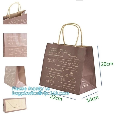 Customized Luxury Eco Retail Packaging ,  Gift Paper Bag Packaging