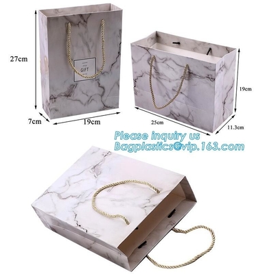 Paper Fashion Luxury Paper Packaging Bag With Handle Bags Carrier