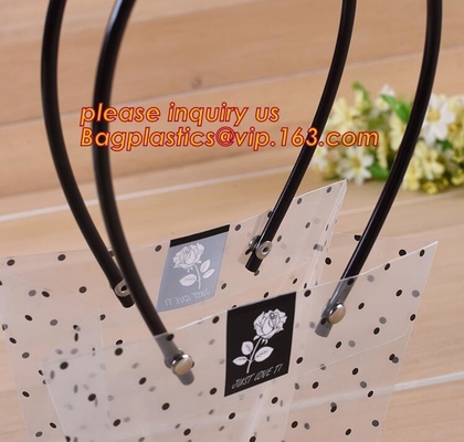 fashionable pp clear plastic gift bag for wine,Environmentally friendly PP shopping bag gift plastic toy bag,bagease pac