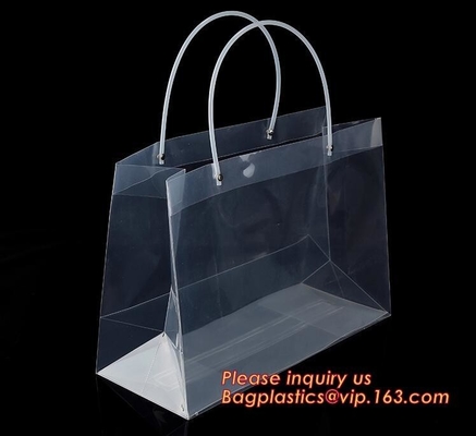 Recyclable Reusable Recycled Biodegradable Grocery Shopping Carry Bags Thick PP Hard Plastic Shopping Bags Jewelry Pack