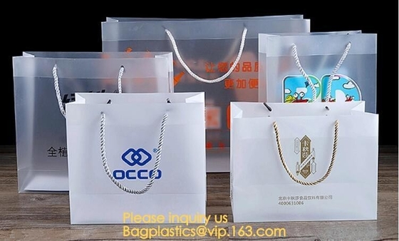 PBAT PLA CORN STARCH BIODEGRADABLE COMPOSTABLE OXO-BIODEGRAABLE D2W EPI ldpe custom made soft flex loop handle bag poly