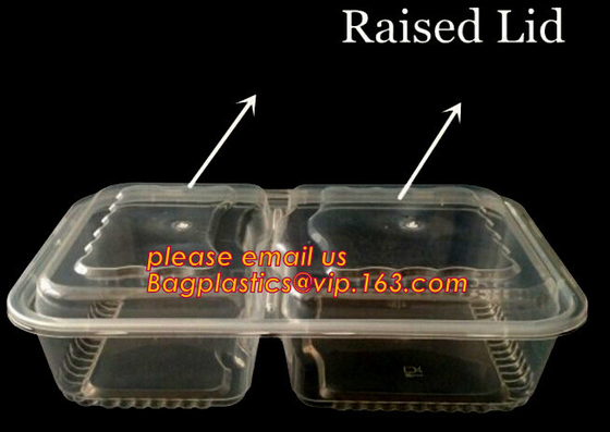 Fast food container disposable take away plastic lunch box,Avocado Onion Tomato vegetable food fresh Saver Plastic Stora