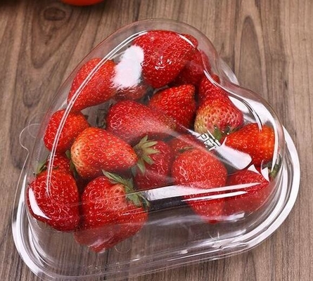 Hot Selling Plastic PET Sandwich Containers Cake Bread Container Plastic Takeaway Food Box with conjoined cover bagease