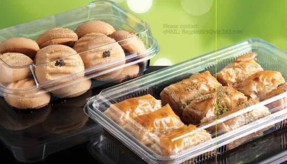 Factory Blister Plastic Storage Box Food Packaging Containers Disposable Supplier,containers plastic macaron blister cla