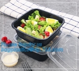3 compartment durable plastic food meal prep bento box,modern style food grade plastic fresh box/bento box/lunch box pac