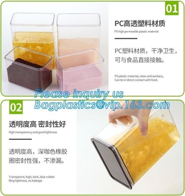 Rigid Pp Eco Friendly Dinnerware Storage Box Rigid Plastic Boxes