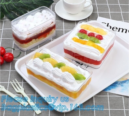 blister 8 pcs PP Various packaging /clear plastic disposable frozen food mochi cake tray,Disposable Vacuum Forming Packi