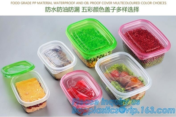 Glass Fresh Keeping Box Round Vacuum Food Container with Press & Push Lid,Fresh Preservation Vacuum Glass Container Food