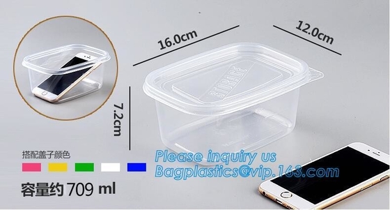 Glass Fresh Keeping Box Round Vacuum Food Container with Press & Push Lid,Fresh Preservation Vacuum Glass Container Food