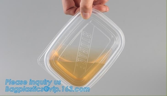 Glass Fresh Keeping Box Round Vacuum Food Container with Press & Push Lid,Fresh Preservation Vacuum Glass Container Food
