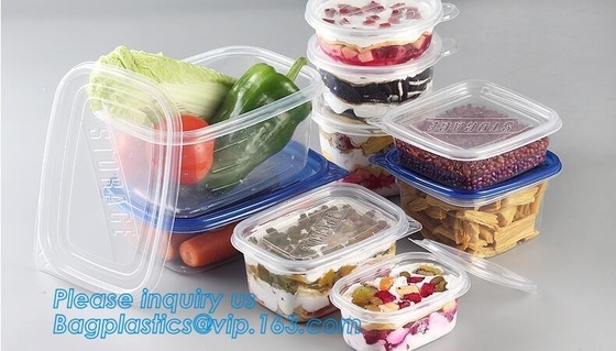 Transparent Vacuum Fresh Box/ Food Container/Storage Box for Food, Freshness Preservation Food Keeper Box bagease bagpla