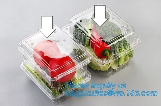 Blister Packaging Food Container,Disposable Blister Fruit Salad Container,Plastic blister fruit box / container / fruit