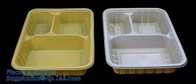 Compartments food grade blister plastic frozen and microwave dumpling tray,Packing Tray Disposable Food Plastic Package