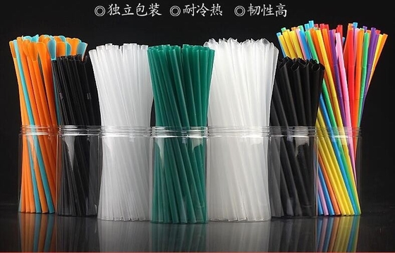 Biodegradable Eco Friendly Dinnerware PLA Straws Enviroment Friendly Bio PLA Straw