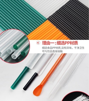 Biodegradable Eco Friendly Dinnerware PLA Straws Enviroment Friendly Bio PLA Straw