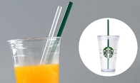 Factory 100% Eco Compostable Biodegradable Flexible and Straight PLA Drinking Straw for Hot Beverage bagplastics bagease