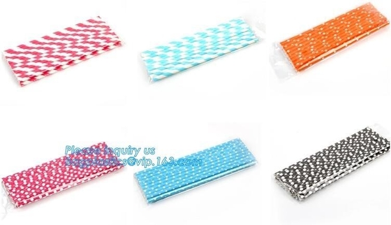 Eco Friendly Disposable Dinnerware Biodegradable Paper Drinking Straw Paper Straw Bendy