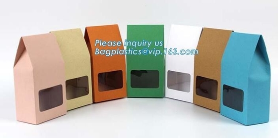 Staple Food grade kraft paper bags, stapled kraft bag, stapled bread kraft bag,kraft paper bread bags for packaging sand