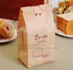 promotion gift bag bagease kraft paper bag fast food paper bag,take away fast food grade brown bread low cost paper ba