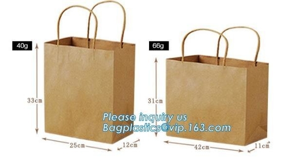 Custom printed kraft paper bags food grade with window bread packaging paper bags,Custom kraft breakfast pastry packagin