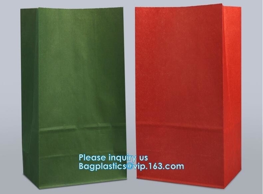 pot 60g 70g kraft paper food packaging bakery bread bag food kraft paper bag greaseproof snack bread brown kraft paper b