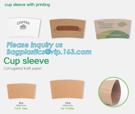 Economical 8oz Disposable Custom Paper Coffee Cup,Hot selling beverage paper cups,cup sleeve,custom paper coffee cup sle