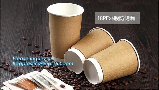 Custom LOGO printed disposable coffee paper cup,AMAZON hot selling heat insulation disposable double wall paper cup PACK