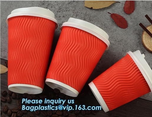 double wall paper coffee cup_ custom printed disposable coffee paper cup with lids,Disposable Paper Coffee Cup Custom Pa