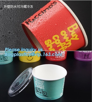 summer icecream shop paper ice cream cup/container,7 oz ICEcream paper cup made in china,Biodegradable Cups Icecream Pap