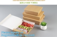Wholesale disposable takeout food packaging kraft paper lunch box,recycle custom printed disposable quick kraft lunch pa