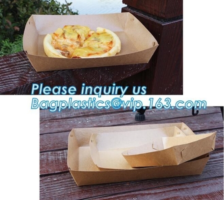 High Quality Eco-healthy Disposable Custom Printed Kraft Lunch Food Paper Box For Food,Food Paper Packaging Lunch Box