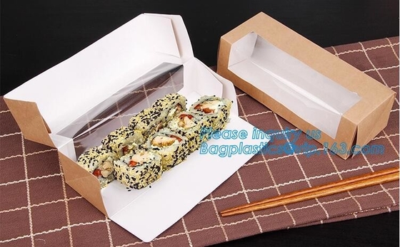 Best Selling Green Noodle/Salad Disposable Packing Kraft Paper Lunch Box,disposable kraft custom paper lunch box bagease