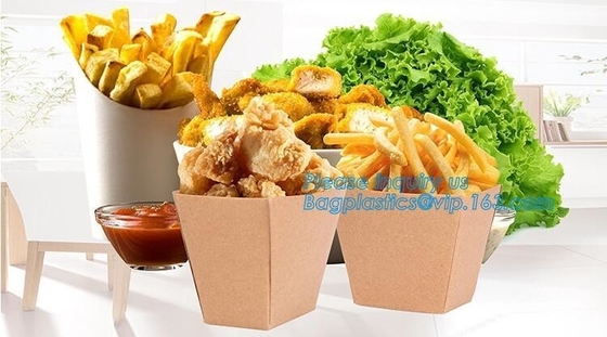 Custom Food Grade Paper Doughnet Box Wholesale,fast food take away paper box, custom printed food packaging bagease, pac