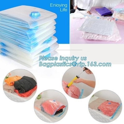 vacuum storage bag set, plastic nylon pe vac bag for travel, Zip lockkk clothes storage bags vacuum, bagplastics, bagease