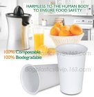 Promotional Various Durable Using compostable coffee cups, Green compostable disposable plastic cups, plastic drinking