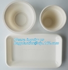 SUGARCANE CUP PLATE BOWL CONTAINER,PLA DISH TRAY, CULTERY, STRAW, ECO DINNERWARE BIO BAGASSE STARCH BAGPLASTICS BAGEASE