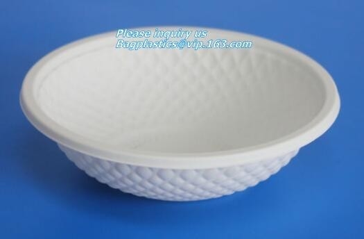 500ml sugarcane bagasse compostable disposable bowl bagasse pulp paper bowl,microwavable disposable sugarcane paper pulp