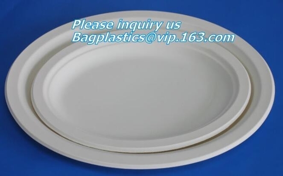 round eco friendly corn starch plates restaurant disposable plates,Safe product biodegradable salad plate biodegradable