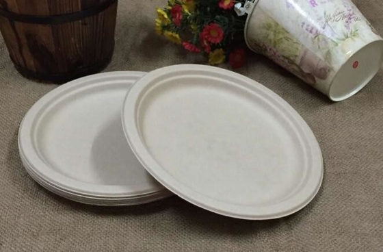 Full Biodegradable Oval Compostable plastic Corn Starch plates,Eco- Friendly Biodegradable Corn Starch Disposable Tablew