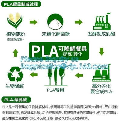 Food Grade Hottest Chinese Supplier Stocked Biodegradable Corn Starch Soup Spoon,biodegradable baby products cutlery wal